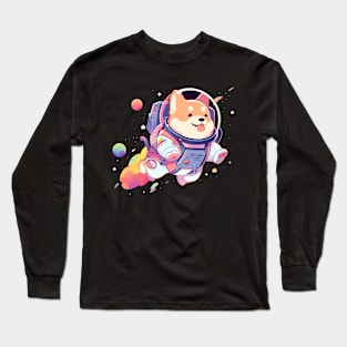 space corgi Long Sleeve T-Shirt